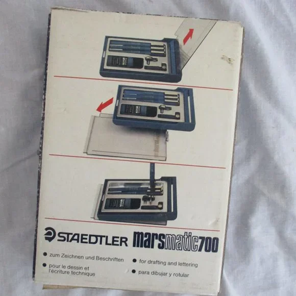 NEW Vintage Stock STAEDTLER MARSMATIC 700 PEN SET Writing Art - Picture 4 of 6